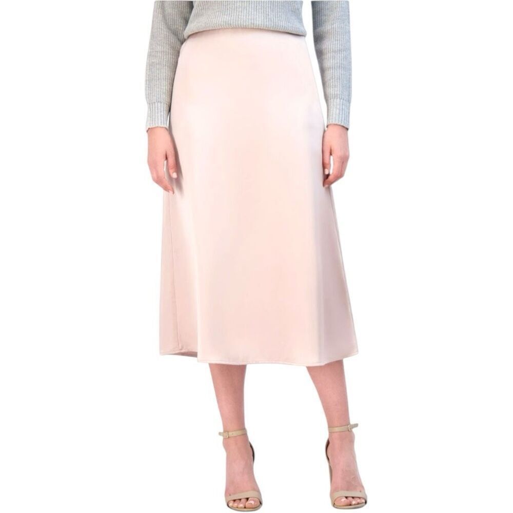 French Connection Women's Satin Skirt Size L
